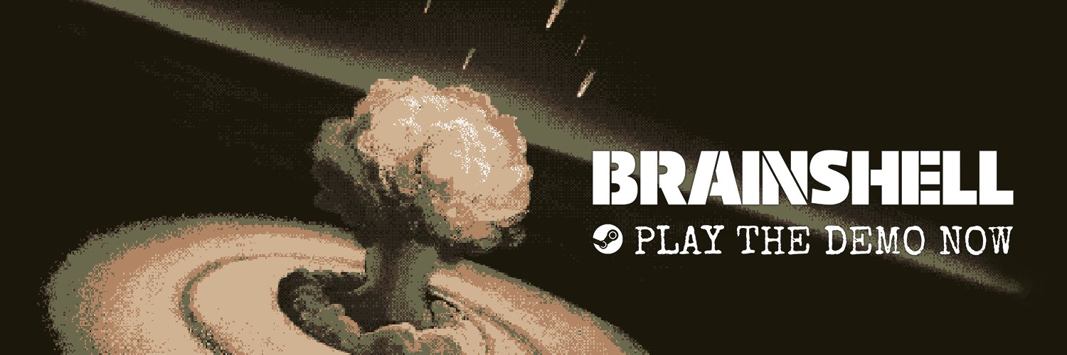 BRAINSHELL Wishlist on Steam banner