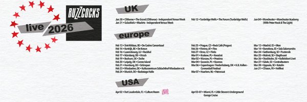 Buzzcocks Profile Banner