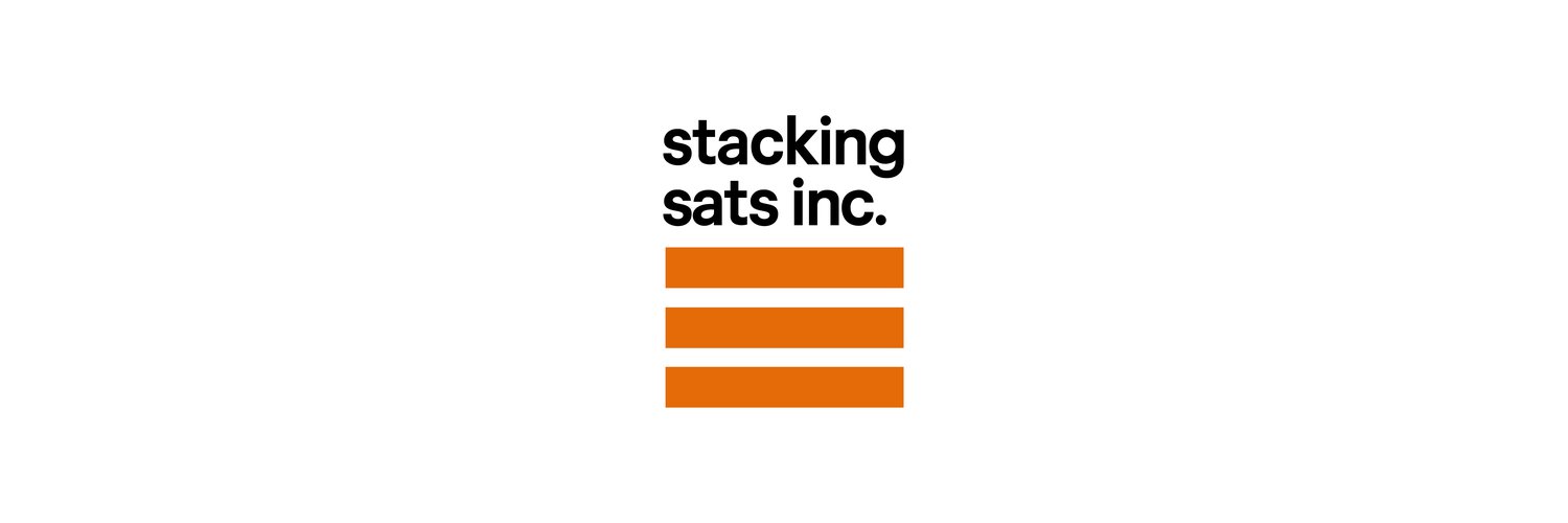 stacking sats inc's banner