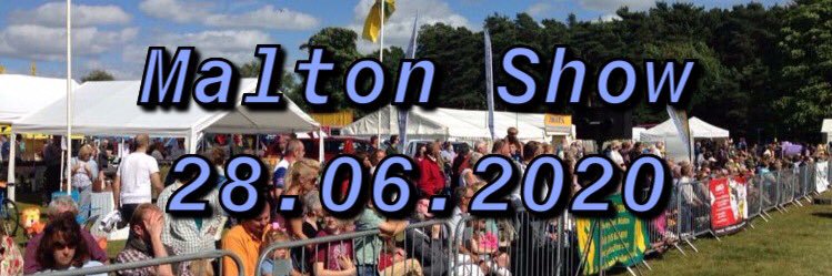 Malton Show banner