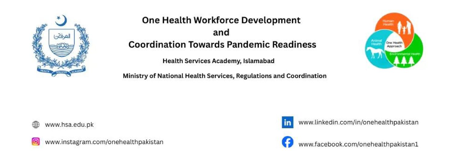 ONE HEALTH PAKISTAN banner