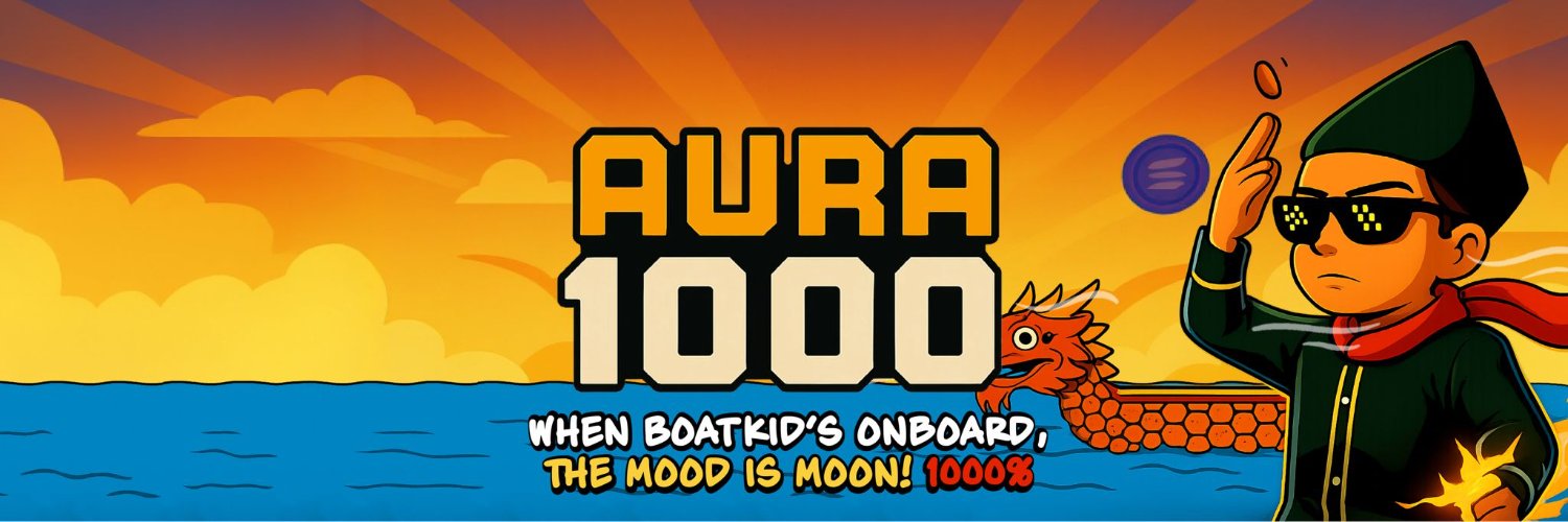 Aura farming 1000% banner