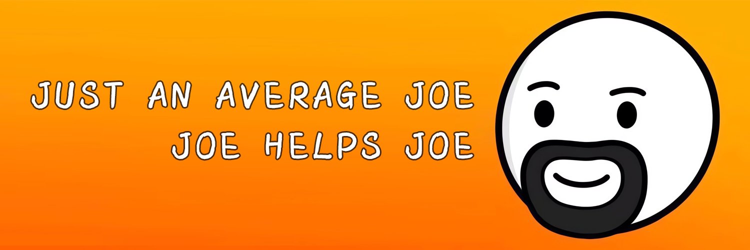 Just An Average Joe banner