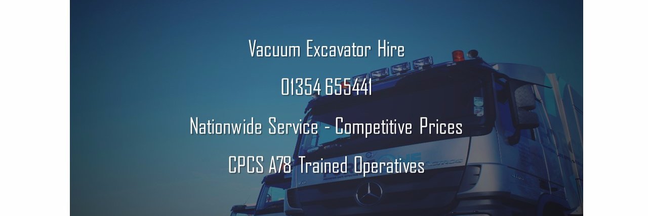 Vacuum Excavation banner