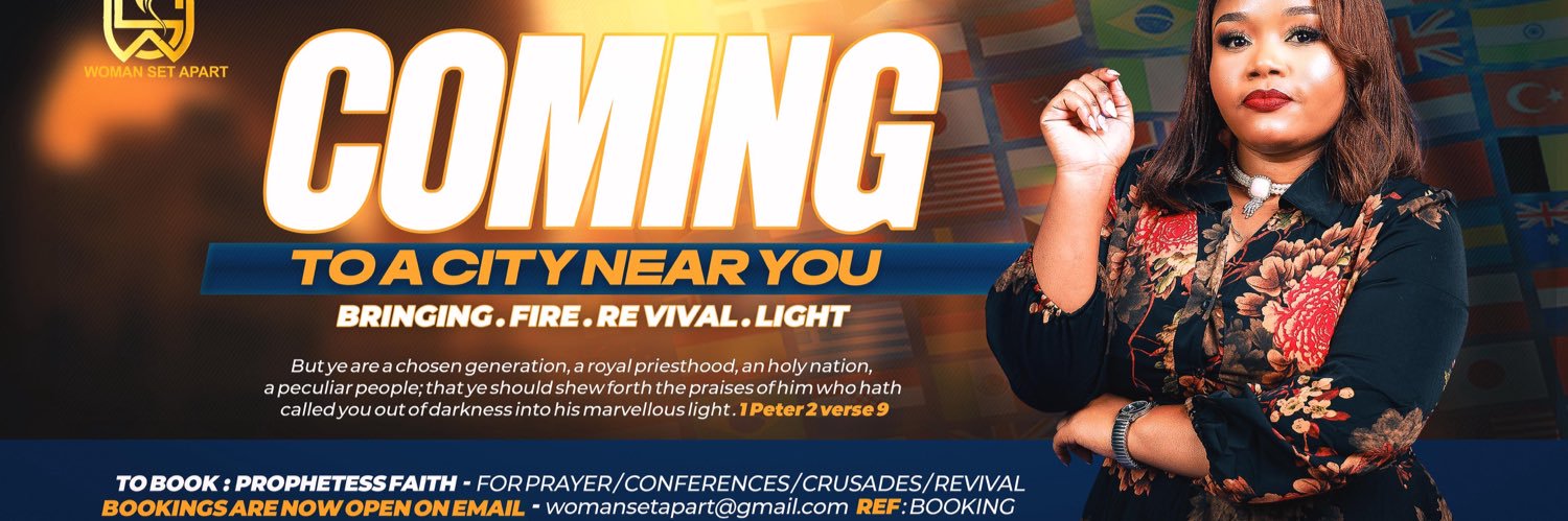 Prophetess Faith Mhembere banner