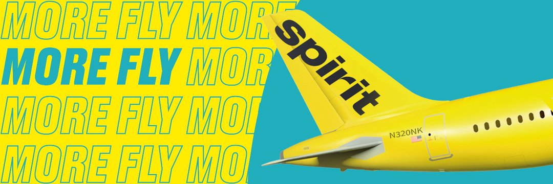 SpiritAirlines Customer Service banner
