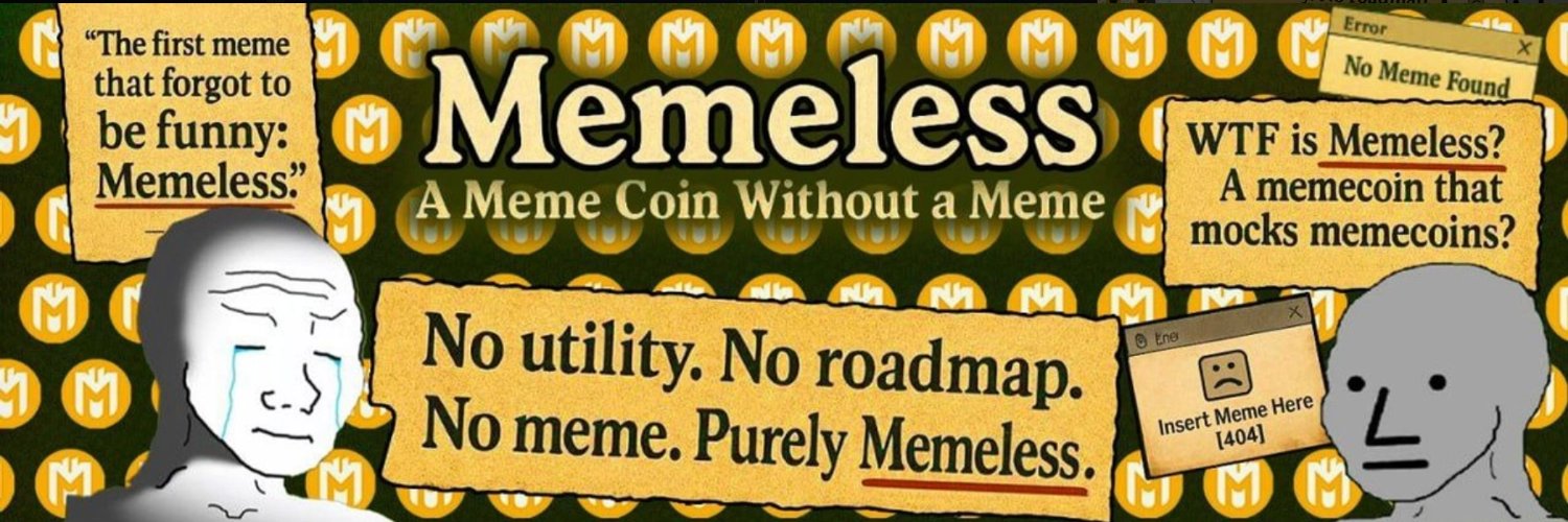 memelesscoin's profile banner image