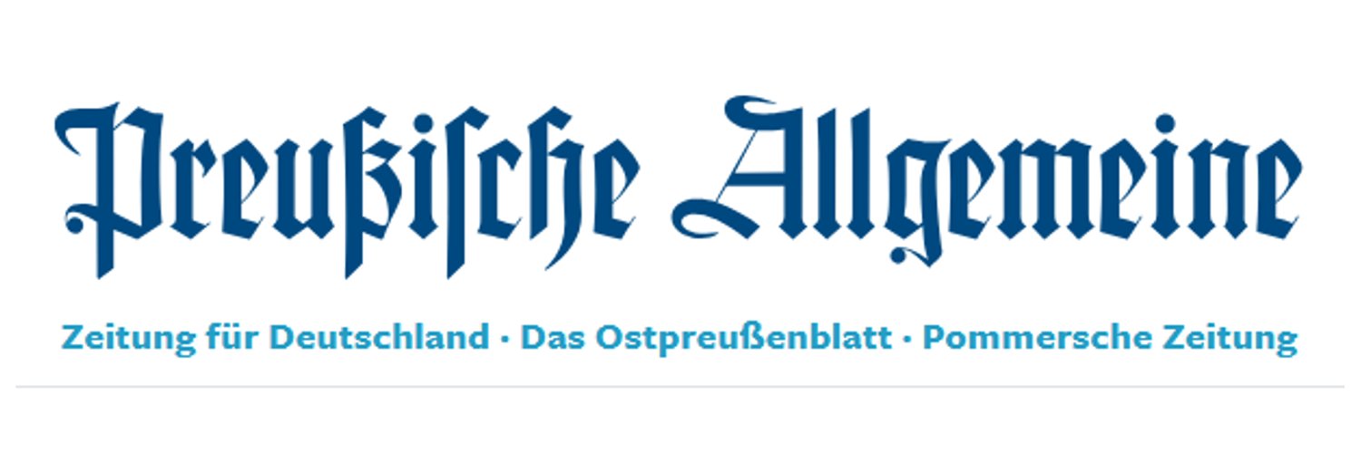Preußische Allgemeine Zeitung/Das Ostpreußenblatt's banner