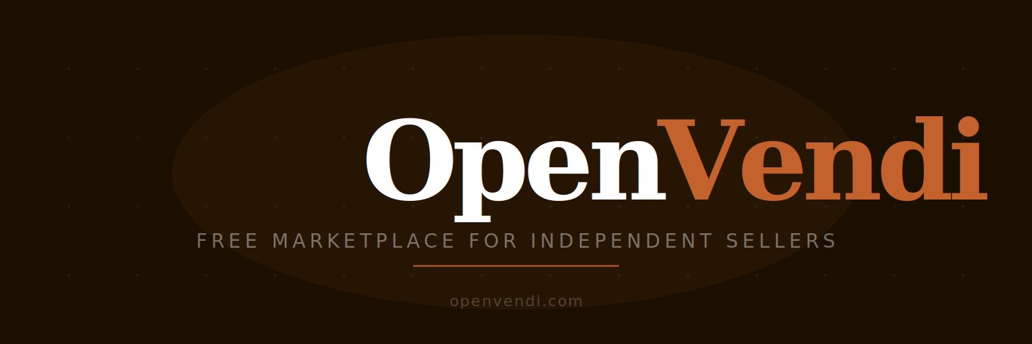 OpenVendi — Free Seller Marketplace banner
