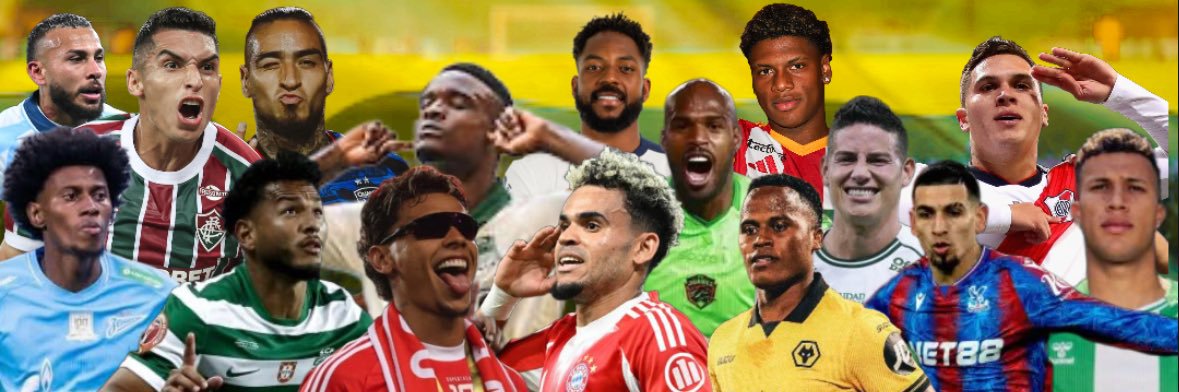 Futbolistas Colombianos en el exterior 🇨🇴 banner