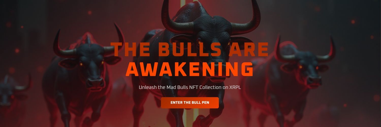Mad Bull on XRPL's banner