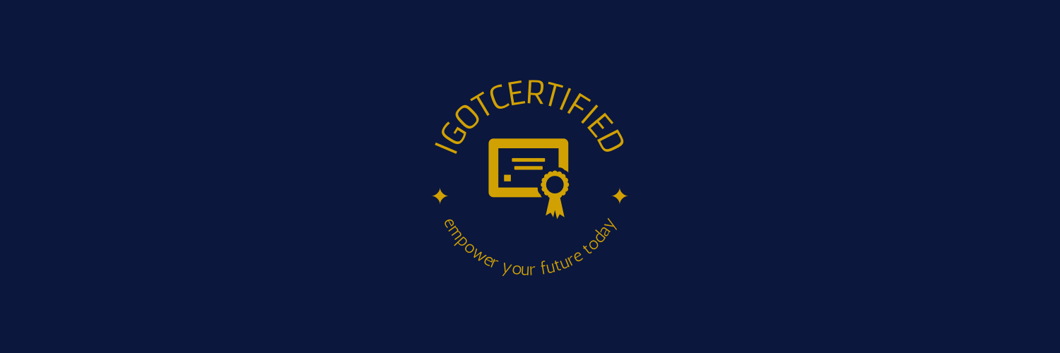 igotcertified's profile banner image