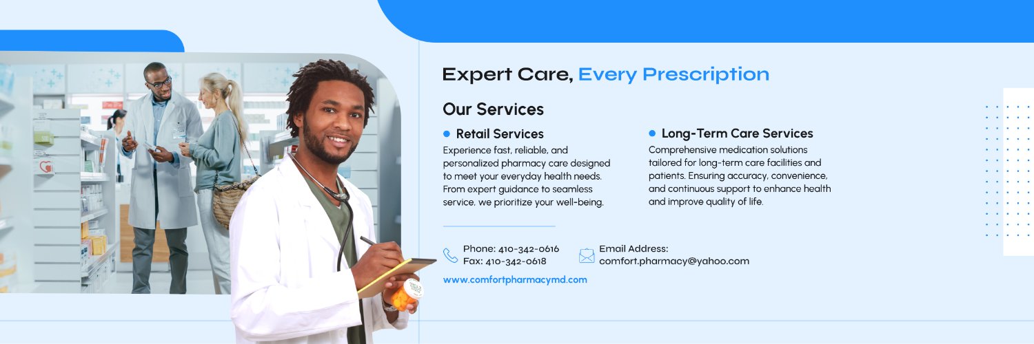 Comfort Pharmacy banner