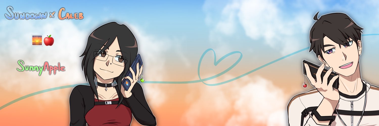 Sundown (Caleb's Childhood Sweetheart) 🌅🍎 banner