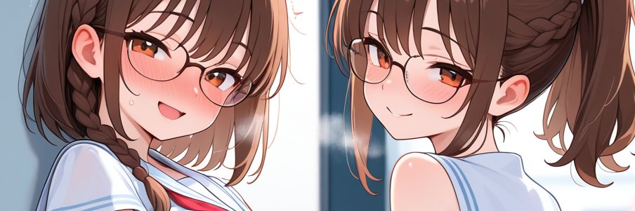 Kuma@ふたなり投稿 Futa-girl art banner