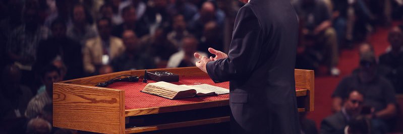 John MacArthur Gold's banner