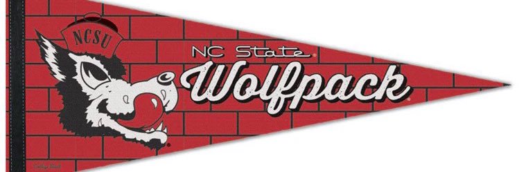 NC STATE WOLFPACK banner