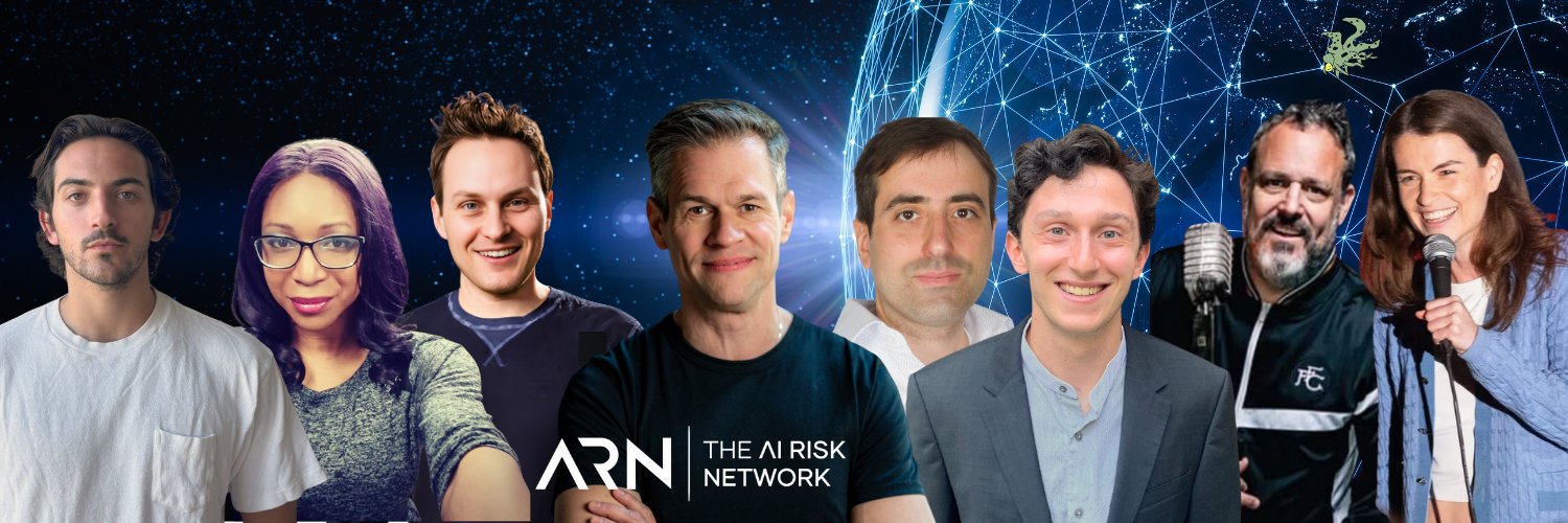 The AI Risk Network's banner