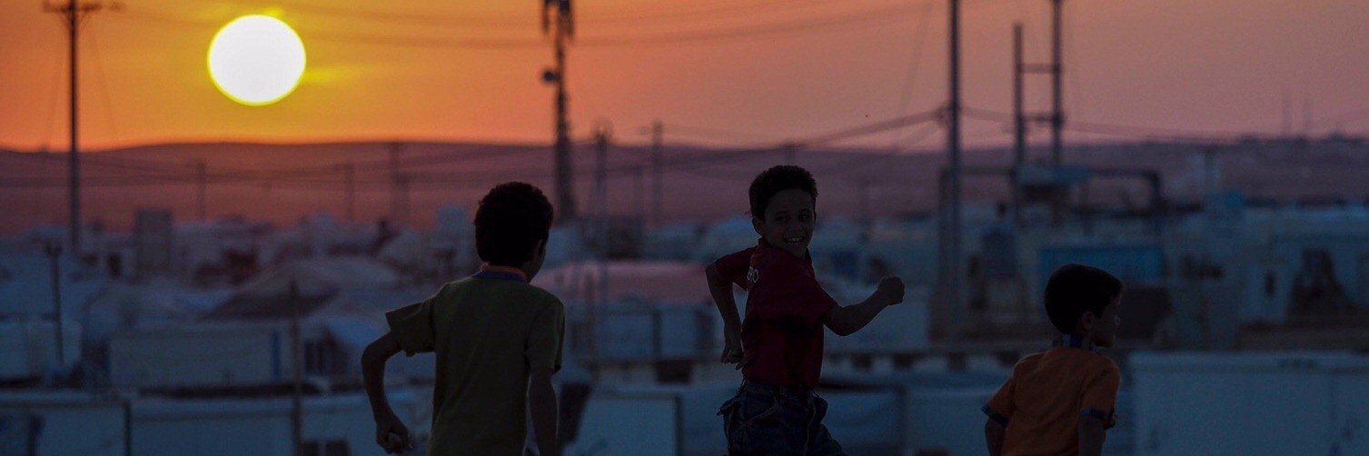 Za'atari and Azraq Refugee Camps's banner