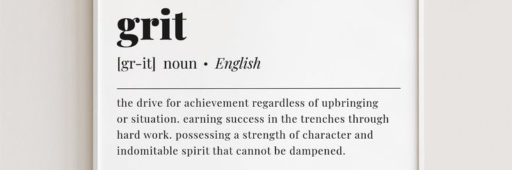 Grit banner