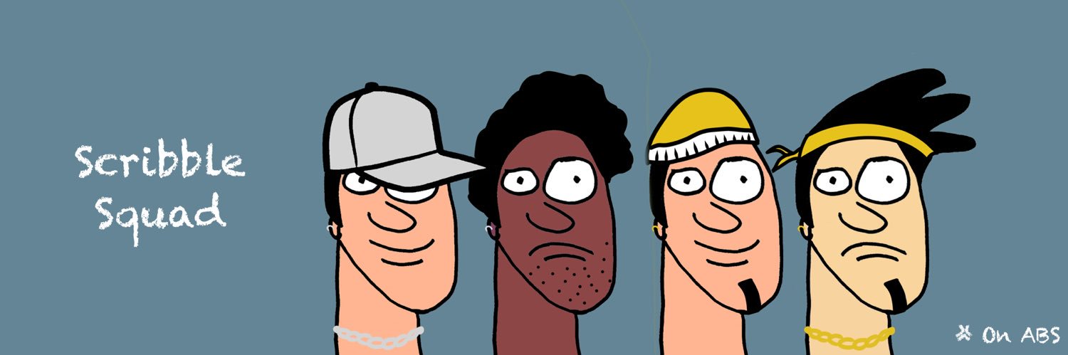 Scribble Squad's banner