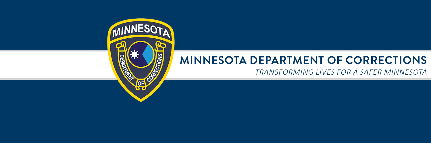 Minnesota Department of Corrections banner