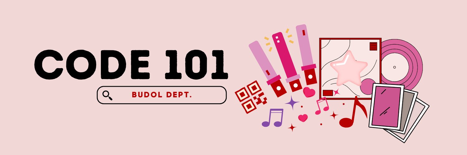 Code 101- Budol Dept. banner