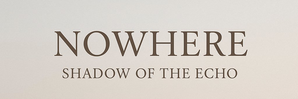 Shadow of the echo banner