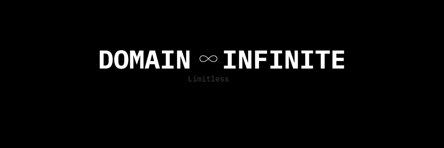 DOMAIN-INFINITE banner