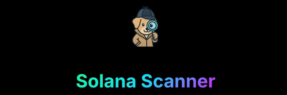 Solana Scanner banner