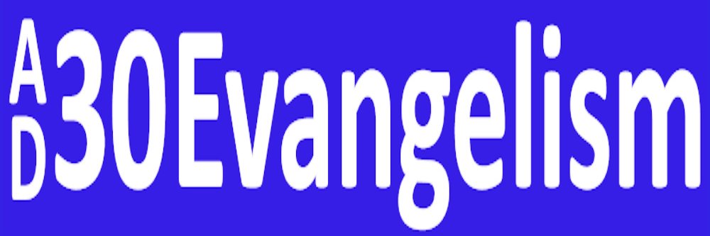 AD30 Evengelism banner