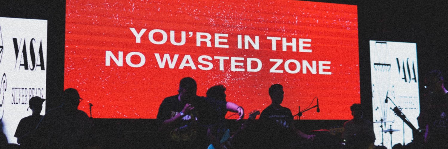 NO WASTED banner