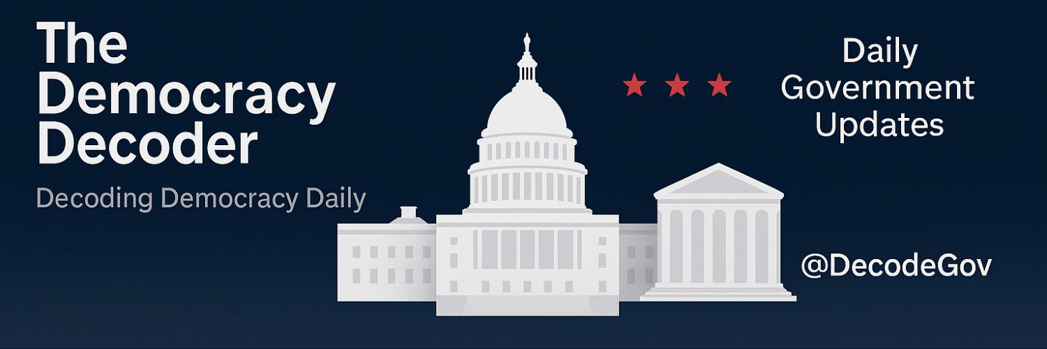 The Democracy Decoder (@DecodeGov) / Posts / X