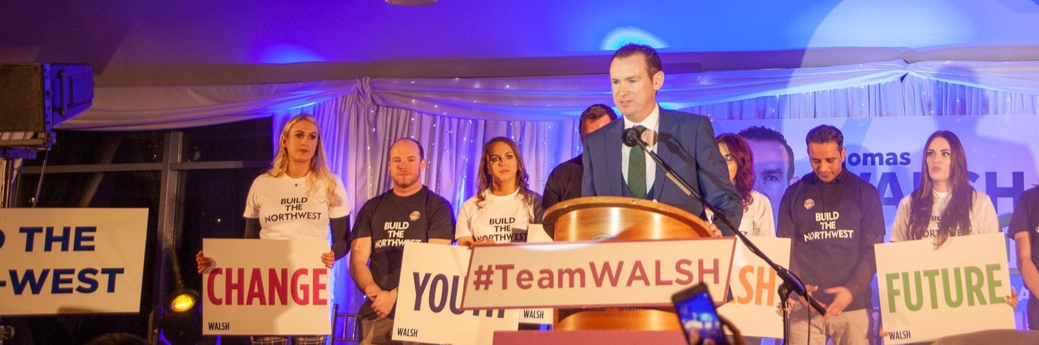 Cllr Thomas Walsh banner