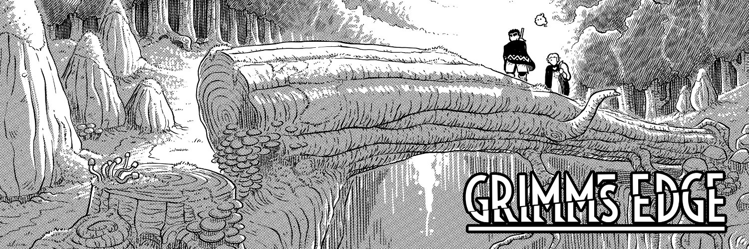 Grimm's Edge Comic banner