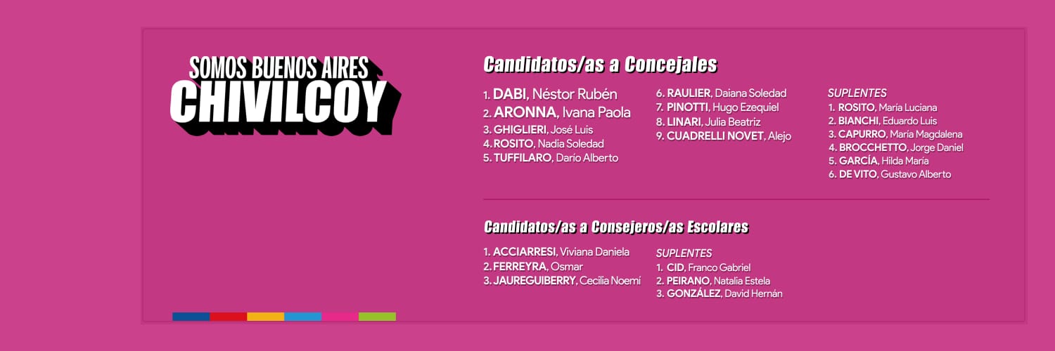 Somos Buenos Aires Chivilcoy's banner