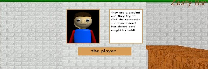 Shitty Baldi Media's banner