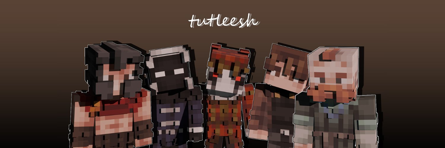 Tutleesh | Minecraft Skin Artist! banner