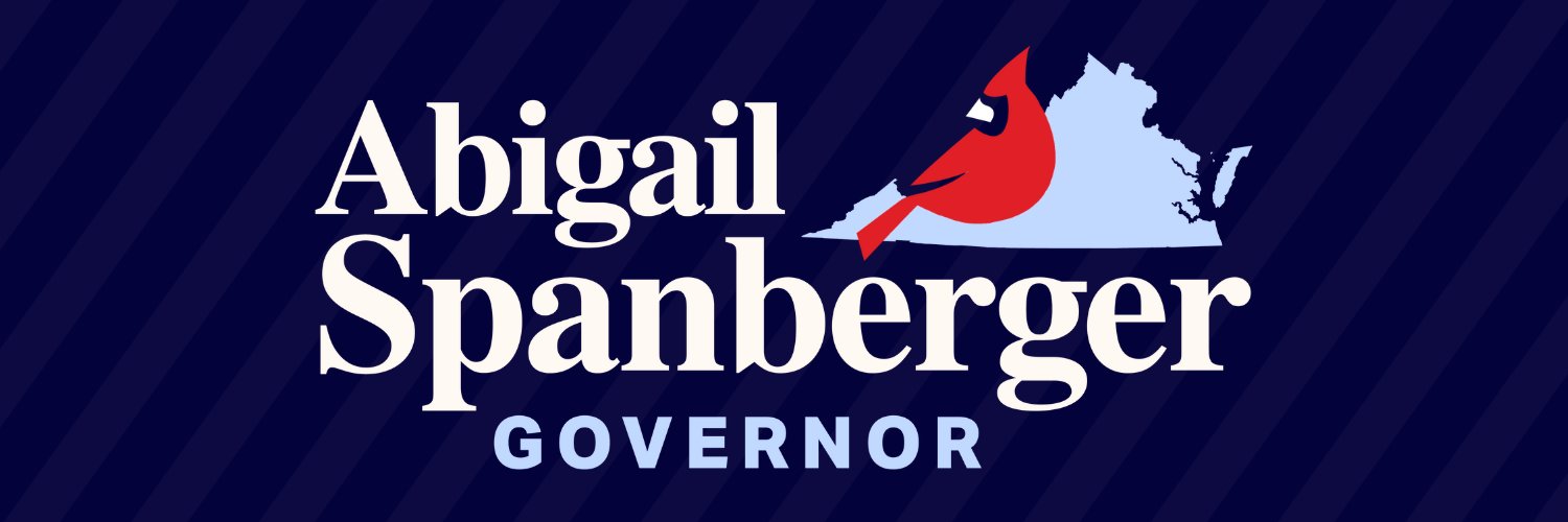 Team Spanberger's banner