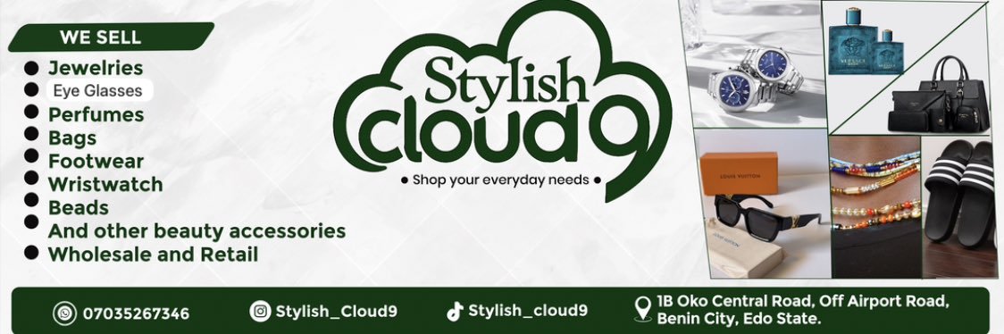 Stylish Cloud9 🖤💚 (Shop Your Everyday Needs)'s banner
