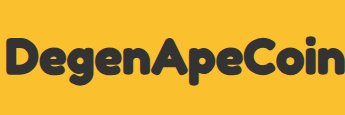 Degenapecoin's profile banner image
