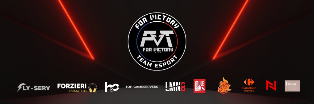 For Victory Team Esport banner