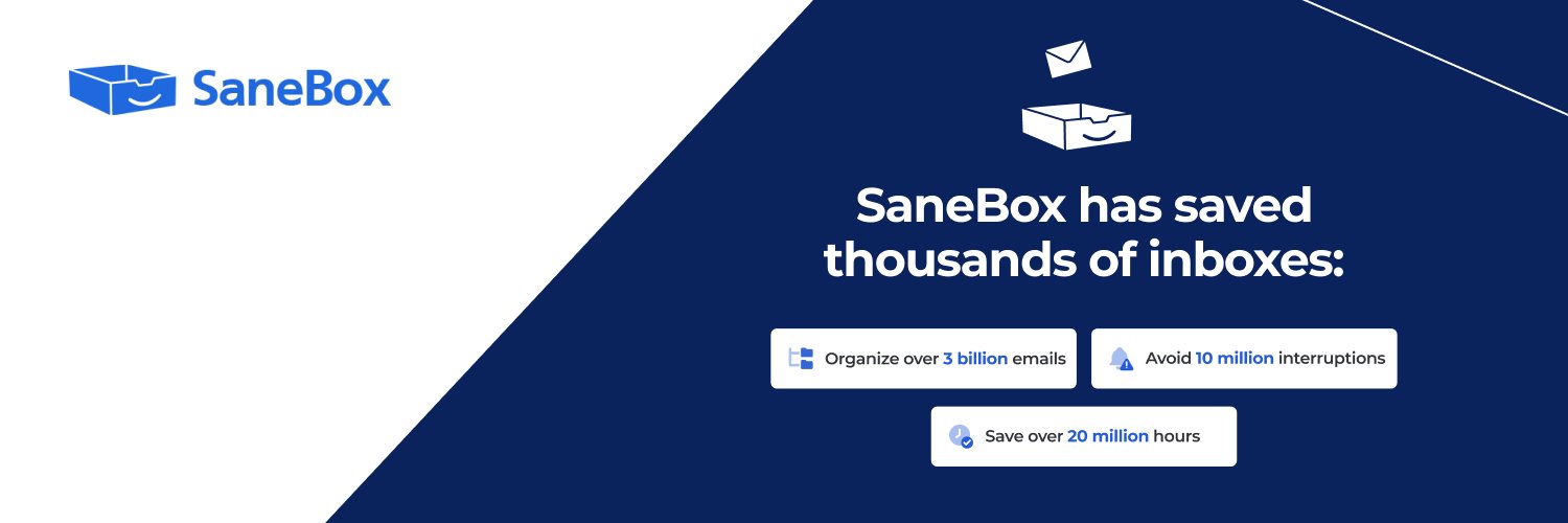 SaneBox Profile Banner