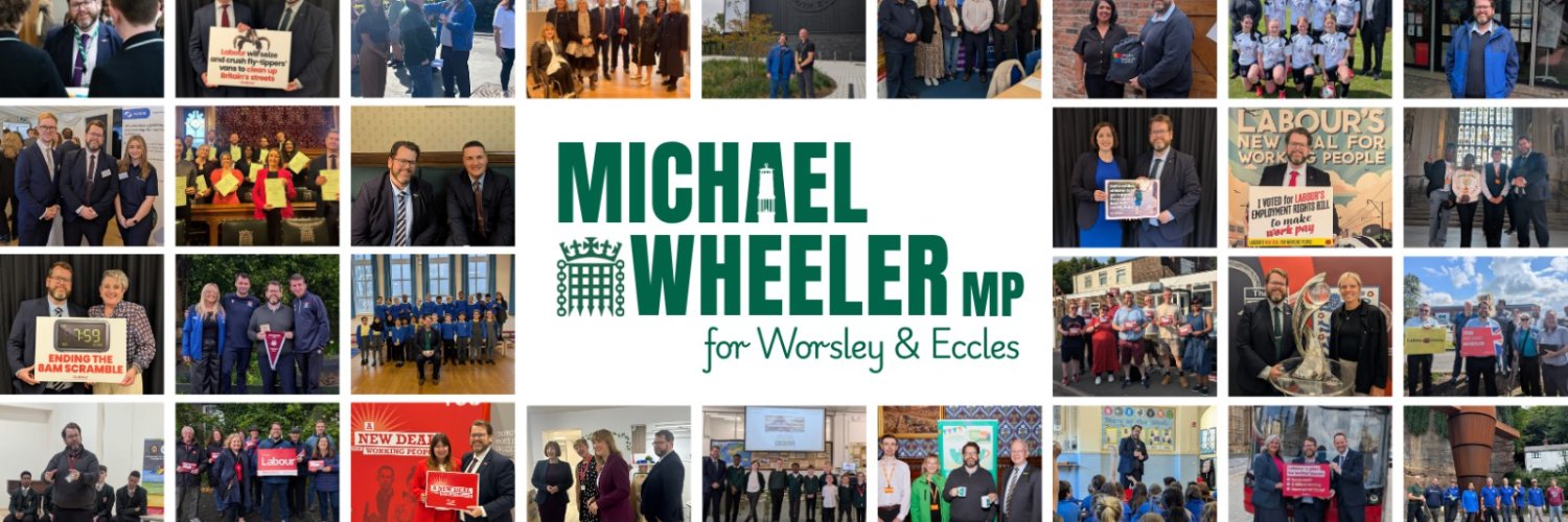 Michael Wheeler MP banner