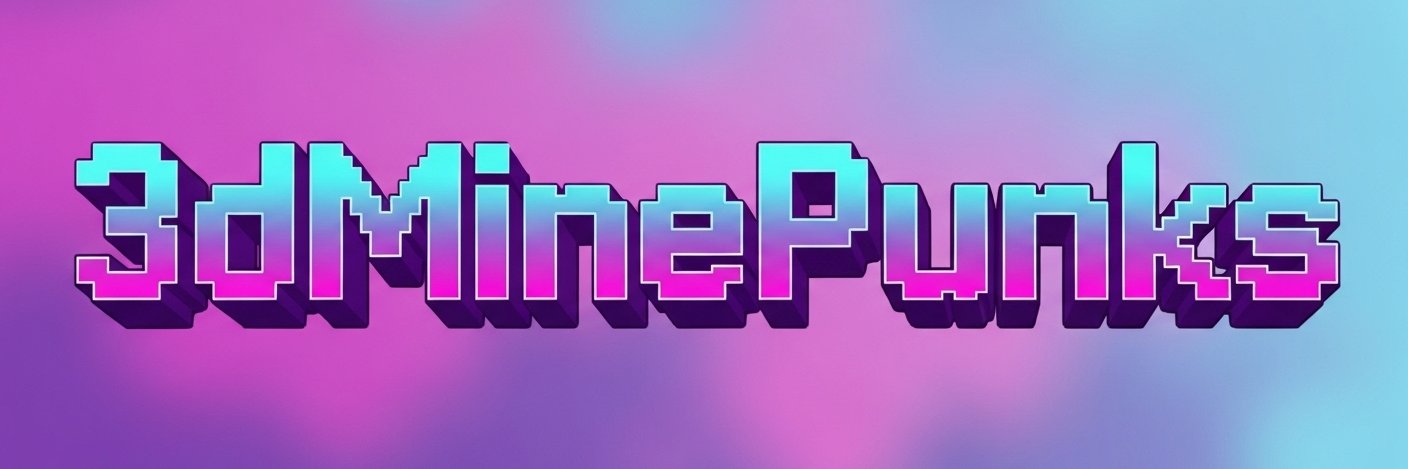 3dMinepunks's profile banner image
