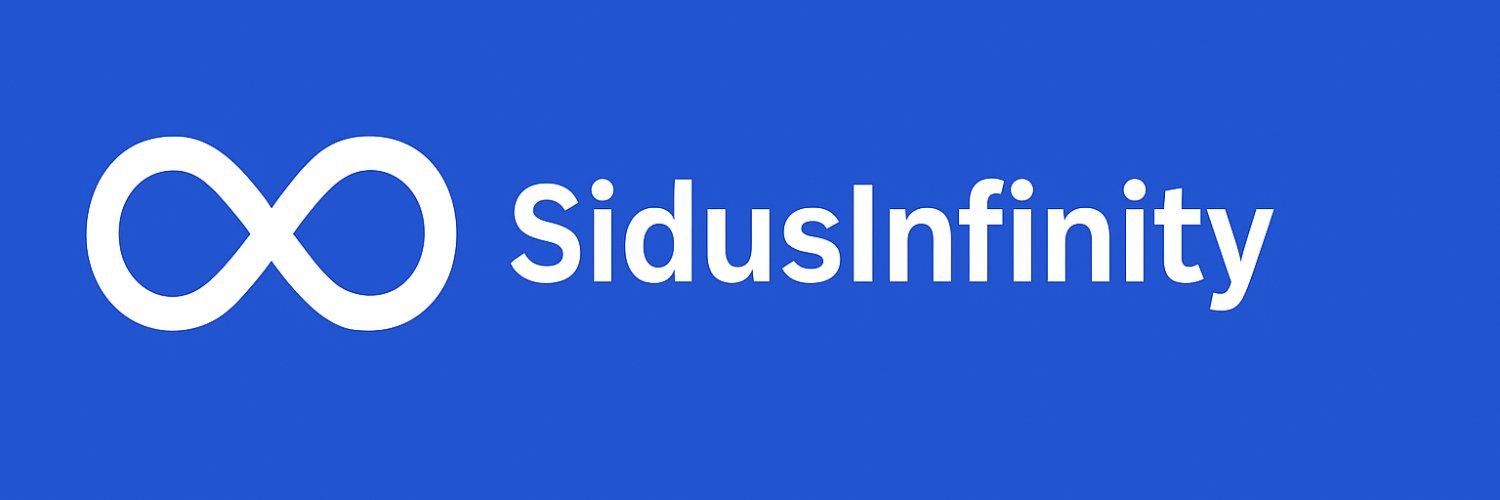 sidusinfinity's profile banner image