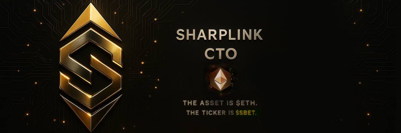 SharpLink (SBET) Commentary banner