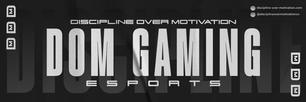 DoMGamingOrg Profile Banner