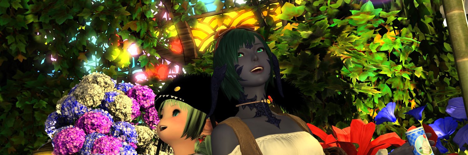 𝙻𝚊𝚞𝚛𝚒@ff14アウラ狂🦎🐈‍⬛🐢 banner