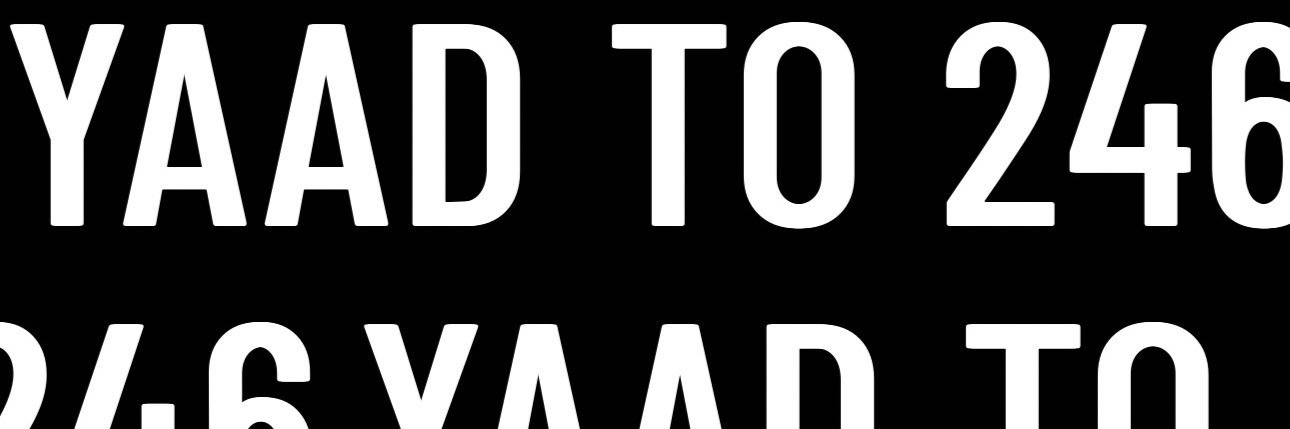 fromyaadto246's profile banner image